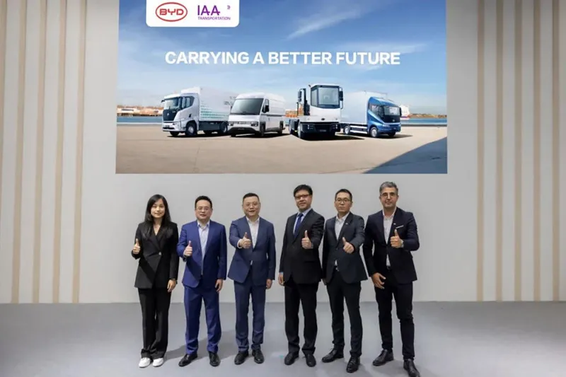 العرض العالمي الأول لـ BYD E-VALI، إصدار BYD من 