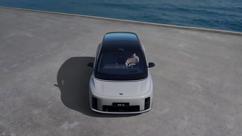 أول سيارة رياضية كهربائية كبيرة ستة مقاعد: لون سيارة جديد + مقاعد جديدة؟ تم إصدار Li Xiang i8 Top View