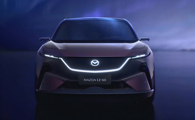 الصور الرسمية لـ Mazda EZ - 60. التصميم مستقبلي للغاية. ستقدم أول ظهور لها في 23 أبريل.